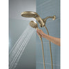 Delta HydroRain H2Okinetic 5-Setting Two-In-One Shower Head