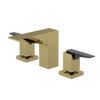 Rubinet Widespread Lav. Set. (less drain) Natural Brass