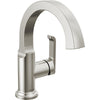 Tetra Single Handle Bathroom Faucet - Stainless Steel