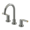 Rubinet Widespread Lav set (less drain) Satin Nickel