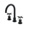 Rubinet Widespread Lav. Set. (less drain) Matt Black