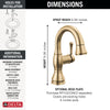 Delta Single Handle Pull Down Bathroom