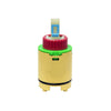PRESSURE BALANCED CERAMIC DISK CARTRIDGE WITH BALANCING SPOOL