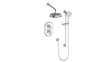 VOGT CARINTHIA 2-WAY TH SHOWER KIT