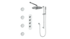 Vogt Drava 3-Way TH Shower Kit with Body Jets CC