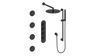Vogt Drava 3-Way TH Shower Kit with Body Jets CC