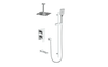 Vogt Kapfenberg 3-Way PB Shower Kit with 6" Ceiling Arm CC