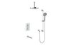 MOND 3-WAY TH SHOWER KIT WITH 6" CEILING ARM