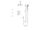 Vogt Niveau 3-Way TH Shower Kit with Body Jets with 6" Ceiling Arm CC