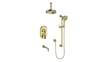 CARINTHIA TRIM FOR 3-WAY TH SHOWER KIT WITH 6" CEILING ARM