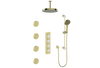 Vogt MOND 3/4" HIGH-FLOW TH SHOWER KIT WITH BODY JETS AND 6" CEILING ARM