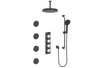Vogt MOND 3/4" HIGH-FLOW TH SHOWER KIT WITH BODY JETS AND 6" CEILING ARM