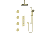 Vogt MOND 3/4" HIGH-FLOW TH SHOWER KIT WITH BODY JETS AND 6" CEILING ARM