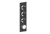 MOND TRIM FOR 3/4" HIGH-FLOW TH VALVE WITH 3 VOLUME CONTROLS