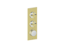 Vogt MOND TRIM FOR 3/4" HIGH-FLOW TH VALVE WITH 2 VOLUME CONTROLS