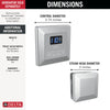 Delta Steamscape Classic System Square Steam Package