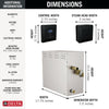 SIMPLESTEAM KIT SimpleSteam Kit - 12kW