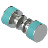 Rubinet Shower Door Knob (set) Satin Nickel