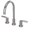 Rubinet Widespread Kitchen Set Polished Nickel