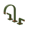 Rubinet Widespread Lav. Set. (less drain) Green Envy