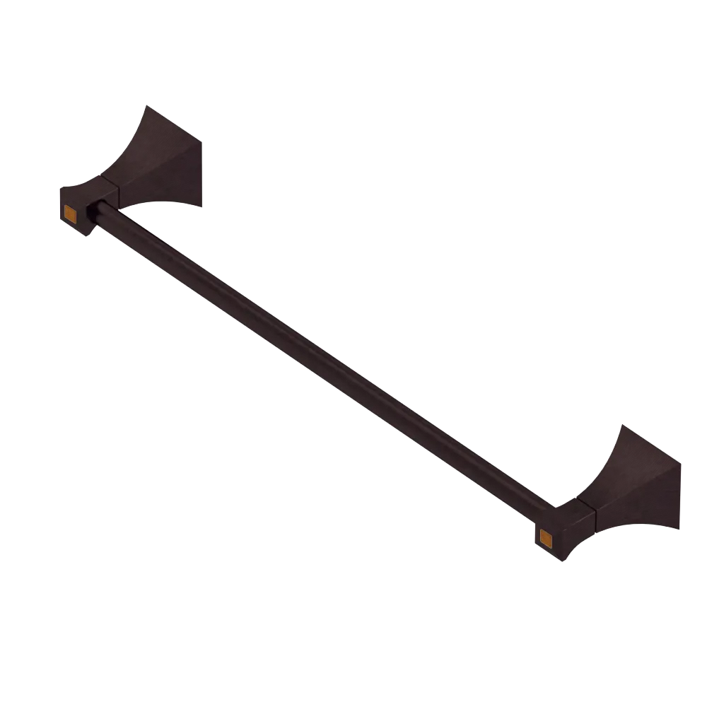 Rubinet Towel Bar 24" Tuscan Brass