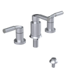Rubinet Bidet Fitting with Spray, Diverter, and Vacuum Breaker (less drain) Satin Chrome