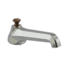 Rubinet Tub Filler Spout Deck Mount Satin Nickel