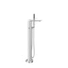 Baril Floor-mounted tub filler with hand shower