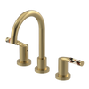 Rubinet Widespread Lav set (less drain) Satin Brass