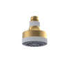 Rubinet 3 FUNCTION SHOWER HEAD Satin Gold