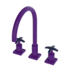 Rubinet Widespread Kitchen Set Purple Haze