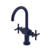 Rubinet Single Hole Dual Handle Lav. Set with LaSalle Spout (less drain) Midnight Blue