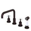 Rubinet Widespread Kitchen Set with Hand Spray Oil Rubbed Bronze