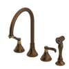 Rubinet Widespread Kitchen Set with Hand Spray Oil Rubbed Bronze