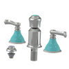 Rubinet Bidet Fitting with Spray, Diverter, and Vacum Breaker (Less Drain) Satin Nickel
