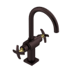 Rubinet Single Hole Dual Handle Lav. Set. (less drain) Oil Rubbed Bronze