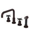 Rubinet Widespread Kitchen Set with Hand Spray Oil Rubbed Bronze