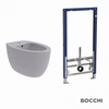 Bocchi Milano Wall-mounted Bidet Set with Geberit Carrier