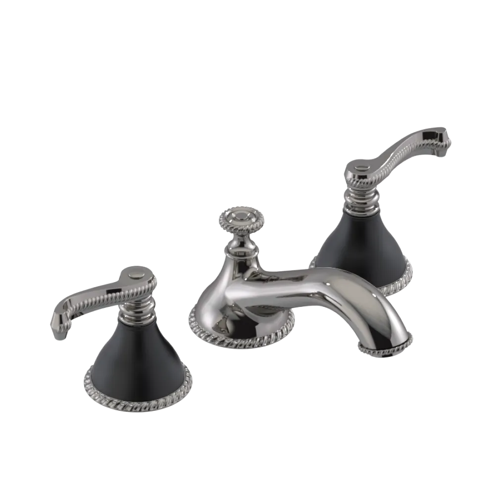 Rubinet Widespread Lav. Set. (less drain) Polished Nickel