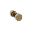 Rubinet Shower Door Knob (set) Gold
