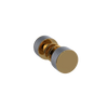 Rubinet Shower Door Knob (set) Gold