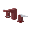 Rubinet Widespread Lav. Set. (less drain) Maroon