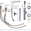 Grohe 2-Handle 8" Widespread Bathroom Faucet