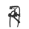 Baril Wall-mounted tub faucet with hand shower