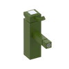 Rubinet Single Control Bidet Fitting (less drain) Green Envy