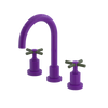 Rubinet Widespread Lav. Set. (less drain) Purple Haze