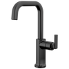 Brizo Kintsu Bar Faucet with Square Spout - Complete Kit - Matte Black