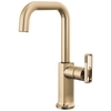 Brizo Kintsu Bar Faucet with Square Spout - Less Handle - Complete Kit - Lumicoat® Luxe Gold®