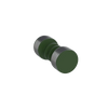 Rubinet Shower Door Knob (set) Green Envy