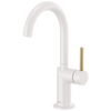 Brizo Jason Wu for Brizo Bar Faucet with Arc Spout - Less Handle - Complete Kit - Matte White